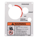 McNeilus 1523519 – Sign, Safe, Warn, Water SYS Pres