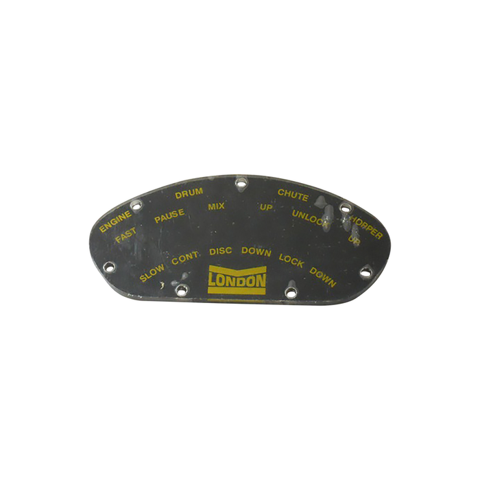 McNeilus 1255618 – Face Plate, Multi Switch Handle, LMI