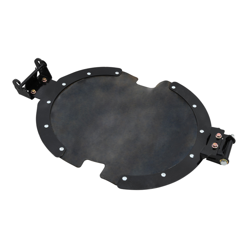 McNeilus 1580167 – Rock Blocker, Main Chute, Black, Assembly