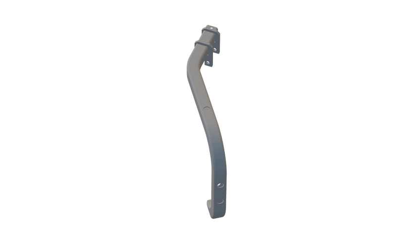 McNeilus 1630631 – Mount, Fender, RH, Weldment, CT, BK