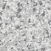  Silver Bells epoxy flake – 1/4" gray and white blend in a top-down texture view.